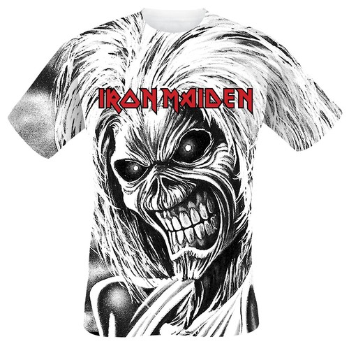 Iron maiden shirt herren - iron,