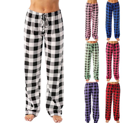 Damen karierte pyjama - karierte, |