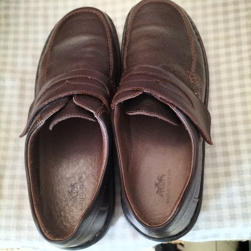 Halbschuhe leder - 43,