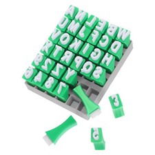  1 Set Alphabet-Tonstempel