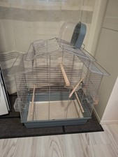 Vogelkäfig Vogelbauer mittelgroß für Wellensittiche Kanarienvögel