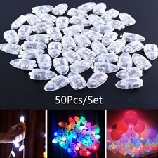 50x led luftballons laterne - led,