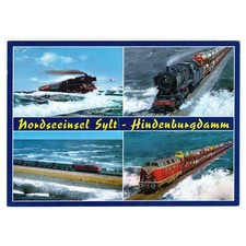 AK Insel Sylt / Eisenbahn mit