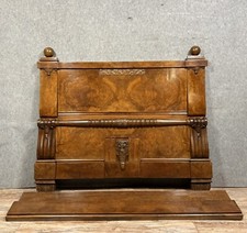 Großartig und Große Bett Von Zentrum Zeit Art Deco IN Mahagoni Um 1920-1930