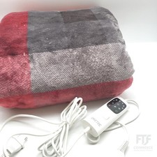 Imetec Adapto Samt Tartan kariert beheizbare Heizdecke 160x120 cm (72,50)