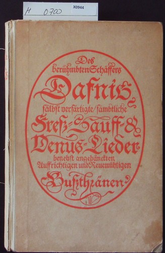Dafnis lyrische portrait aus - dafnis.,
