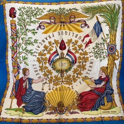Hermes carre seidentuch - carre, 90