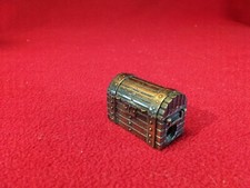 Antik Schatztruhe Anspitzer Spitzer Metall Sammlerstück Nostalgie Retro (974)