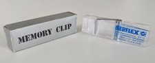 Memory Clip Memo Pince Wäscheklammer Klammer Büro "Serflex" Plexiglas