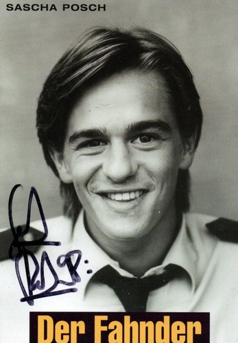 Autogramm sascha posch - -,