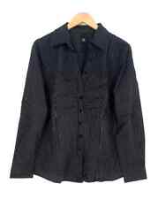 Damen BLUSE Hemd schwarz