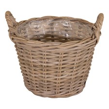 Weide Pflanz Korb natur mit