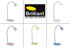 LED Tischleuchte Anthony Schreibtisch Nachttisch Lese Leuchte Lampe flexibel