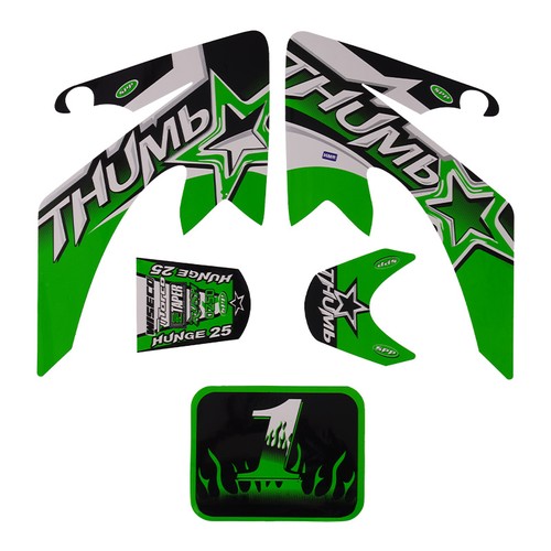 Aufkleber sticker set thumb - aufkleber,
