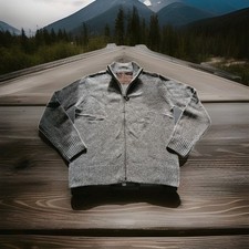 Cardigan Strickjacke Troyer Norderney Seemann Maritim Käpt'n Pullover M48/50 Zip