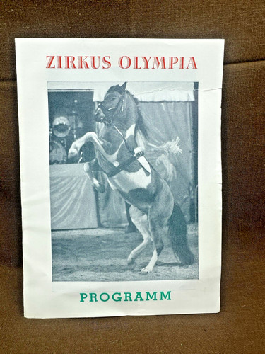 Ddr zirkus olympia programm - ddr,