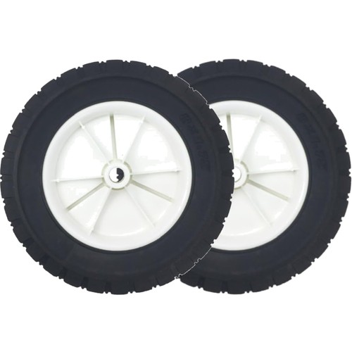 ø200mm gummiräder - 2x,