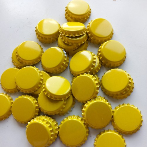 Stück gelbe bierflasche - 40,