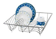 WENKO Geschirr Abtropfer Korb Gestell Ständer Aufbewahrung Gitter Trockner Küche