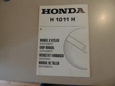 1994. Werkstatthandbuch Shop manual Honda Rasen mäher traktor H 1011 H 