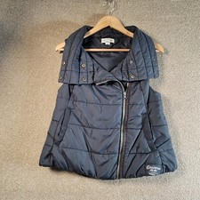 Pre Loved Unisex CONVERSE ALL STAR blaue Weste, Trichterausschnitt Größe S/P