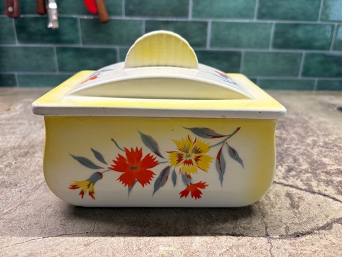 Art deco deckeldose - art,