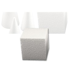 Styroporwürfel 10 x 10 x 10