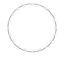 Unicorn Ultra-Vis Number Ring