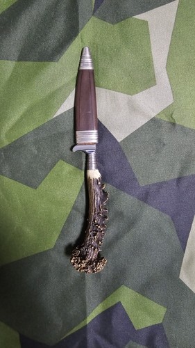 Solingen hirschhorn jagdmesser - hirschhorn,