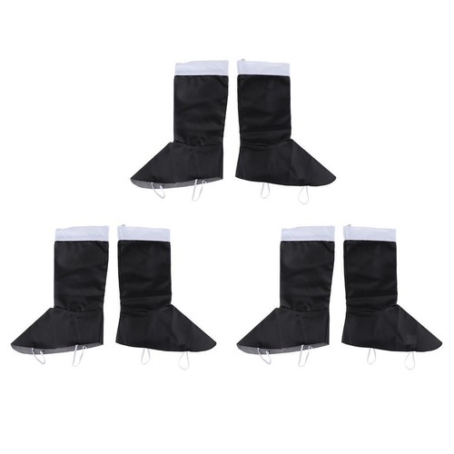 Santa boot toppers - santa,