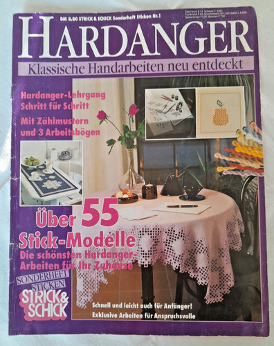 Hardanger anleitungsheft - hardanger,