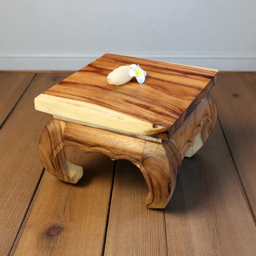 Kleiner holz beistelltisch - kleiner,
