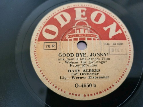 Hans albers good - albers, bye