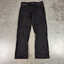 Nudie Jeans Mens 32x31 Black