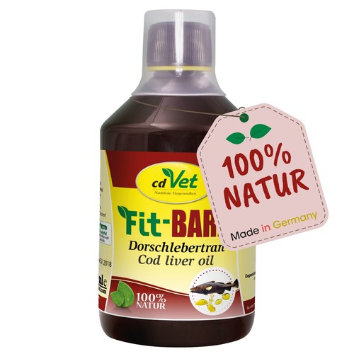 Fit barf dorschlebertran 100ml - dorschlebertran,