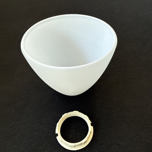 Lampenschirm opal glas weiß - lampenschirm,