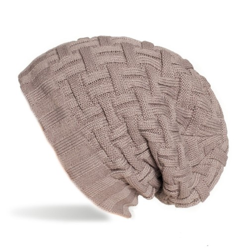 Beanie strickmütze hellbraun - beanie,