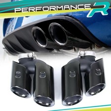 Duplex Endrohre Schwarz