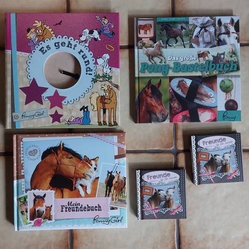 Paket pferde diy freundebuch - paket,