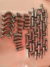 50 Edelstahl Pressfittinge 22er ——- Bonomi——M-Kontur