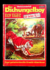 Roy Tiger, Bastei-Doppelband Nr. 4 - Heft Nr. 60, 59 in Z 2-3, Werbesonderheft