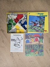 Habe Spiel 2x Siehe Bilder  Holz , Hopp Galopp , 5 2 3 Gackerei Gebracht