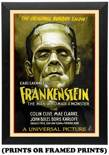 Frankenstein vintage film - frankenstein,