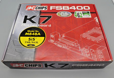PC Chips M848A | SIS 748 | Sockel 462/A | DDR1, IDE, AGP | Sealed, OVP