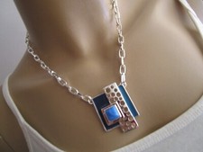 Damen Collier Hals Kette kurz