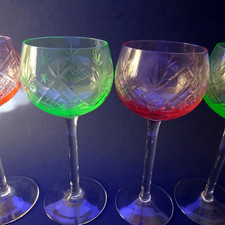 4x Römer, Uranglas, Weinglas