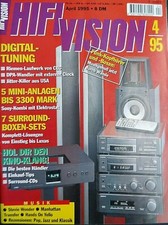 HIFI VISION 4/95, PHILIPS CD 100, TEUFEL THEATER 2, T+A TAV 500,TAB 800,TAS 1500