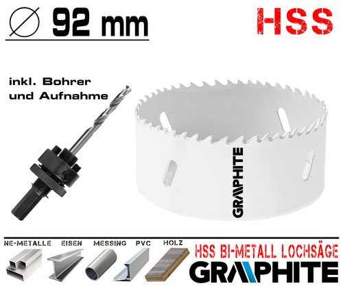 Hss metall lochsäge - hss,