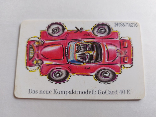 Telefonkarte gocard 40 - dm,