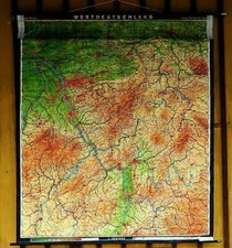 Schulwandkarte Rollbild